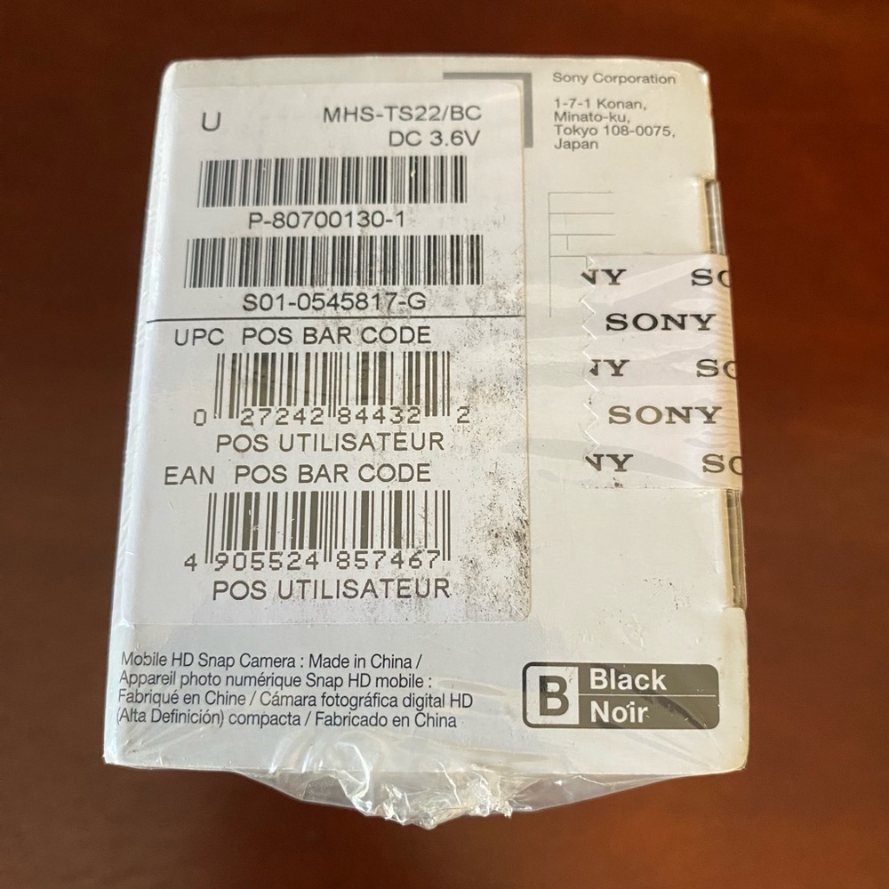 Sony Waterproof Camera Bloggie Sport MHS-TS22/B - Picture 4 of 7